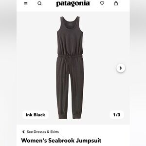 NWT Patagonia Seabrook Jumpsuit